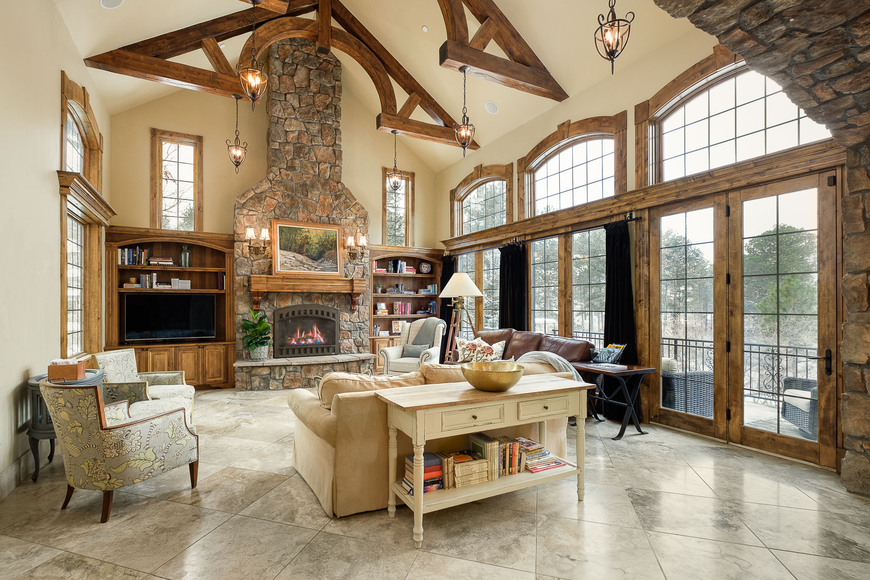 Tuscan Style Great Room